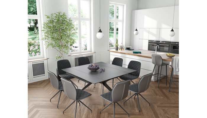 ATTRAIT - Table 2 allonges rétractables