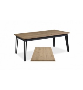ESCALE - Table rectangle en 190 x 100 cm + allonge...