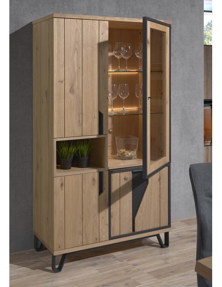 ESCALE - Rangement 4 portes - 1 niche