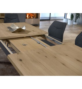 ETAPE - Table rectangle en 160 x 90 cm + allonge papillon... 2