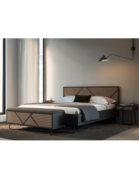 SEIDE - Tete De Lit Pour Un Matelas de 140 cm