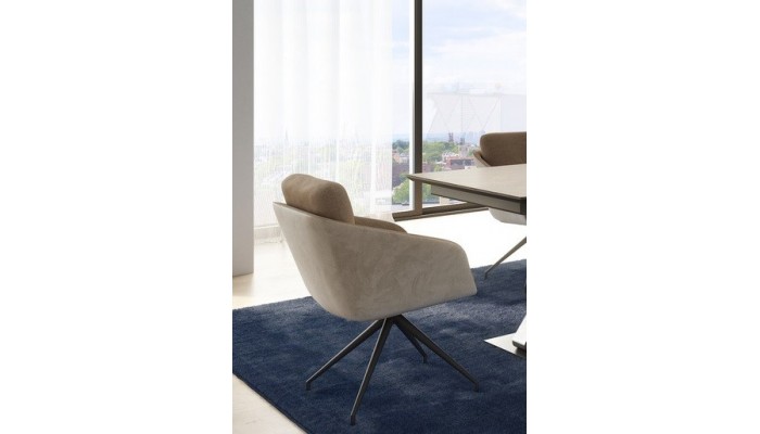 SEIDE - Chaise Capri Pivotante