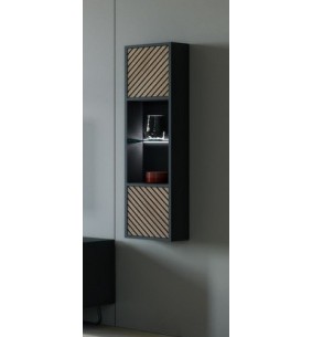 SEIDE - Colonne Murale 2 Portes Gauches 1 Niche
