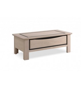 MILE - Table basse de salon 1 tiroir