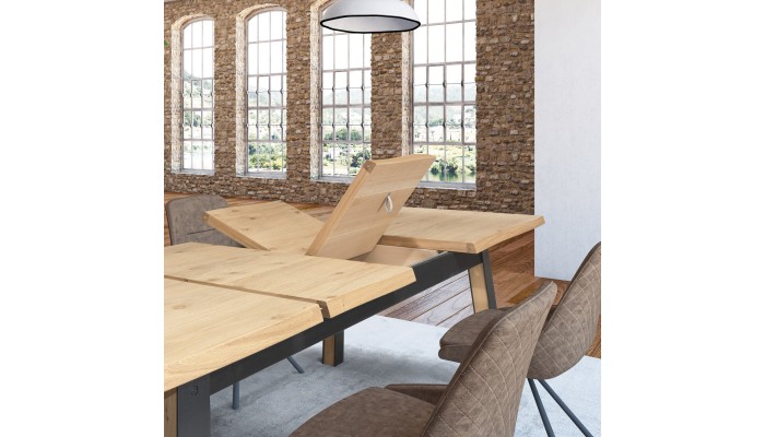 ARDEN - Table 4 pieds en 190 x 100 - Plateau...