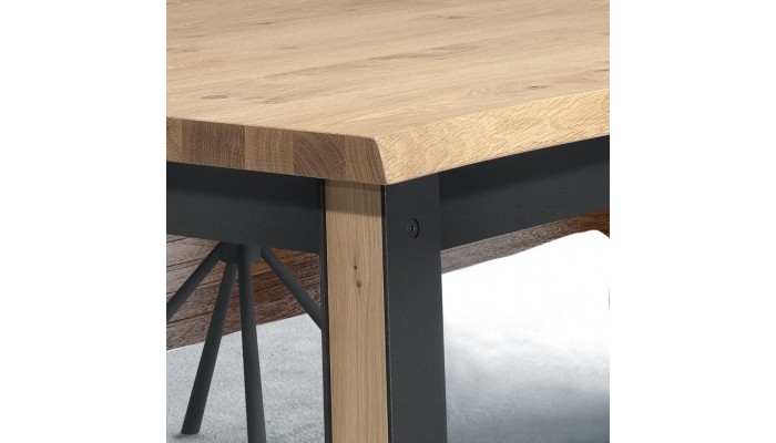 ARDEN - Table 4 pieds en 190 x 100 - Plateau...