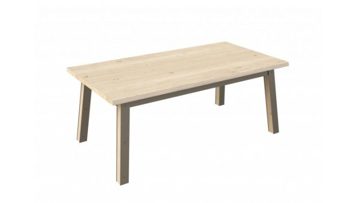 ARDEN - Table 4 pieds en 190 x 100 - Plateau...