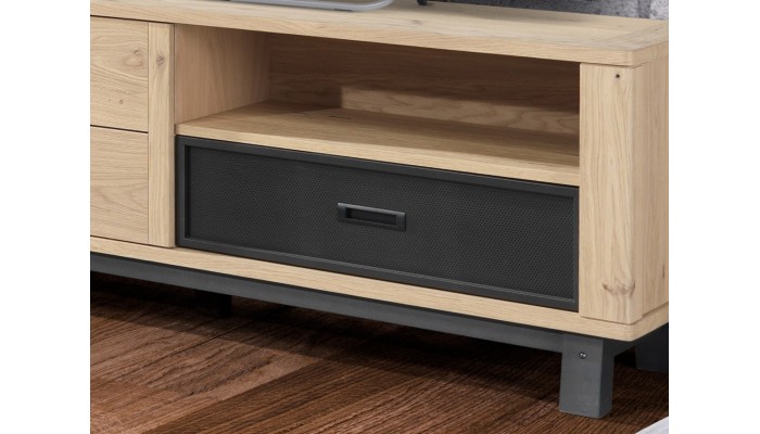 ARDEN - Meuble TV Hifi 1 porte - 1 tiroir - 1...
