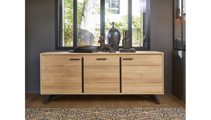 TOUAREG - Enfilade 3 portes SANS tiroir GRAND...