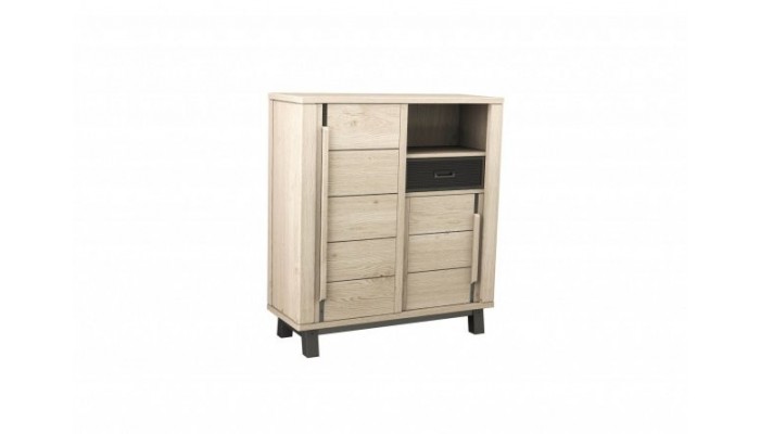 ARDEN - Bibus 2 portes - 1 niche - 1 tiroir...