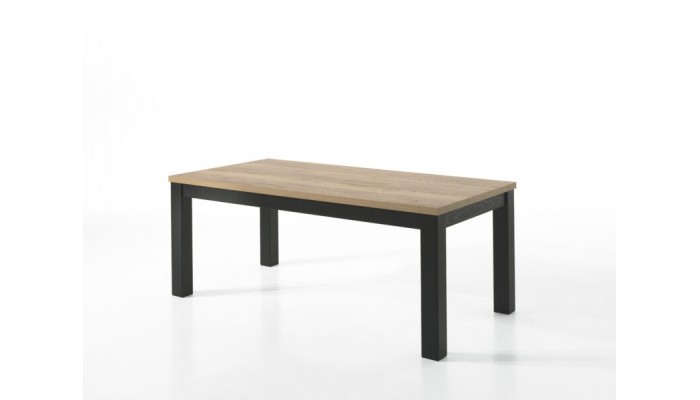 MOUNT- Table avec allonge - 4 pieds massifs 200...