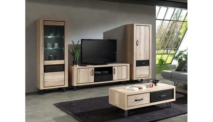 MOUNT- Table basse 1 tiroir - 1 niche