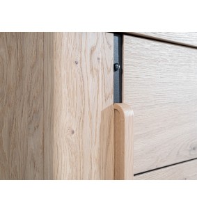 ARDEN - Enfilade 2 portes - 2 tiroirs Façades de tiroir bois 2
