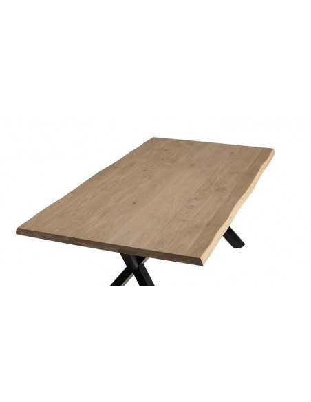 TOUAREG - Table plateau arbre 200 x 105
