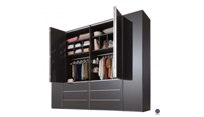 MERCATO - Armoire deux portes coulissante